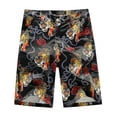 thumbnail image 1 of SSLR Mens Shorts Causal Flat Front Hawaiian Summer Shorts, 1 of 8