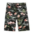 thumbnail image 1 of SSLR Mens Swim Shorts Board Shorts Swimwear Hawaiian Beach Shorts, 1 of 8