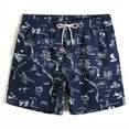 thumbnail image 1 of SSLR Mens Swimming Trunks Quick Dry 5" Swim Shorts with Mesh Lining Swim Trunks, 1 of 8