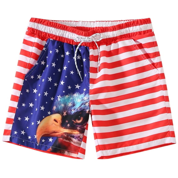 SSLR Mens Swimming Trunks Quick Dry 5" Swim Shorts with Mesh Lining Swim Trunks