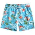thumbnail image 1 of SSLR Mens Swimming Trunks Quick Dry 5" Swim Shorts with Mesh Lining Swim Trunks, 1 of 8