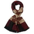 thumbnail image 1 of SSLR Mens Winter Warm Scarf Plaid Tassel Scarf Soft Long Scarves, 1 of 6