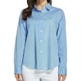 thumbnail image 1 of SSLR Oversized Button Down Shirts for Women Long Sleeve Dress Shirts High Low Causal, 1 of 8