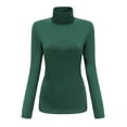 thumbnail image 1 of SSLR Turtleneck Thermal Shirts for Women Long Sleeve Tops Fleece Lined Shirt Mock Neck Base Layer, 1 of 7