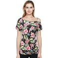 thumbnail image 1 of SSLR Women's T-Shirts Printed Crew Neck Short Sleeve T Shirt, 1 of 6