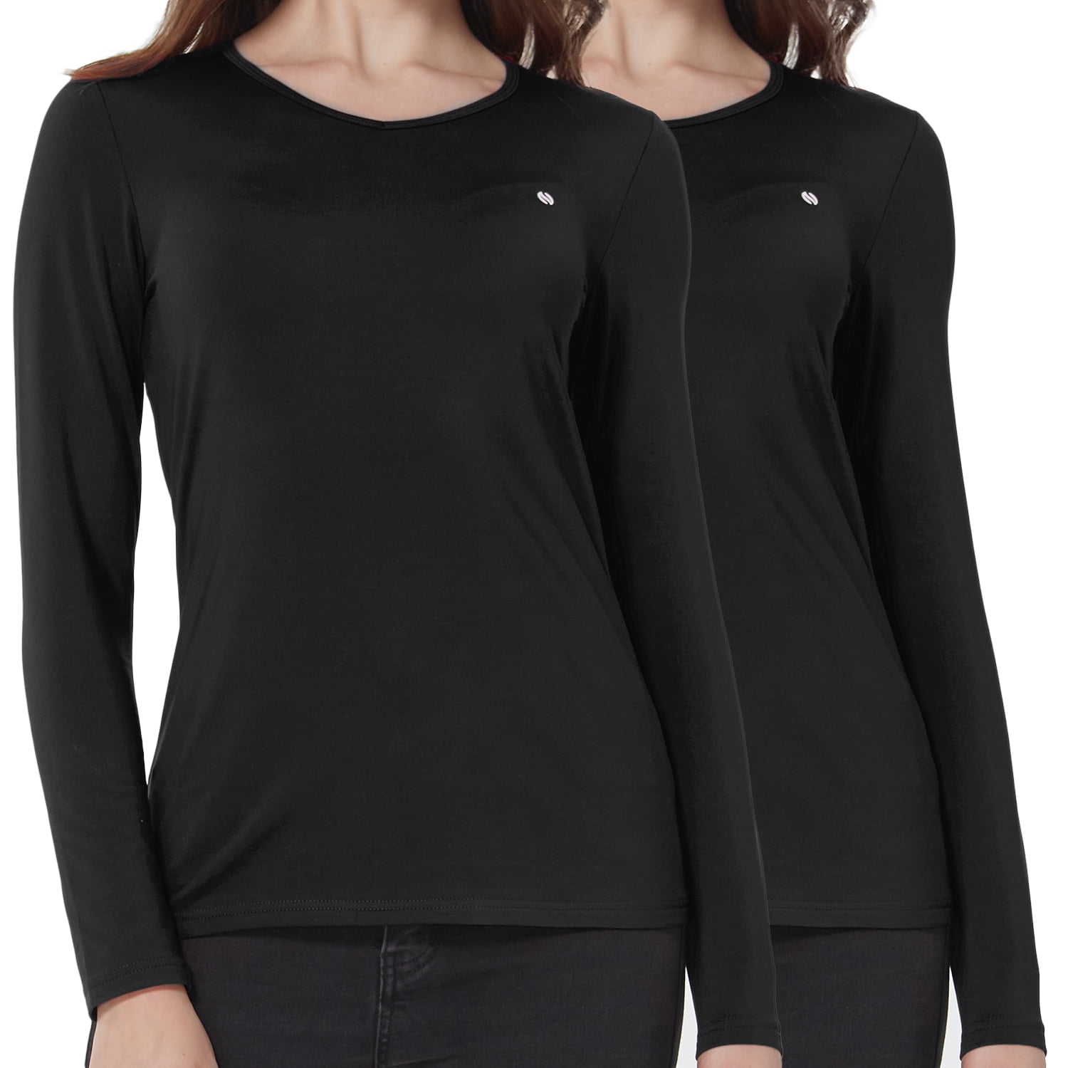 SSLR Women's Thermal Tops, Thermal Underwear for Women Long Sleeve