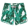 thumbnail image 1 of SSLR Womens Board Shorts Quick Dry Printed Swimwear Bathing Suits, 1 of 6