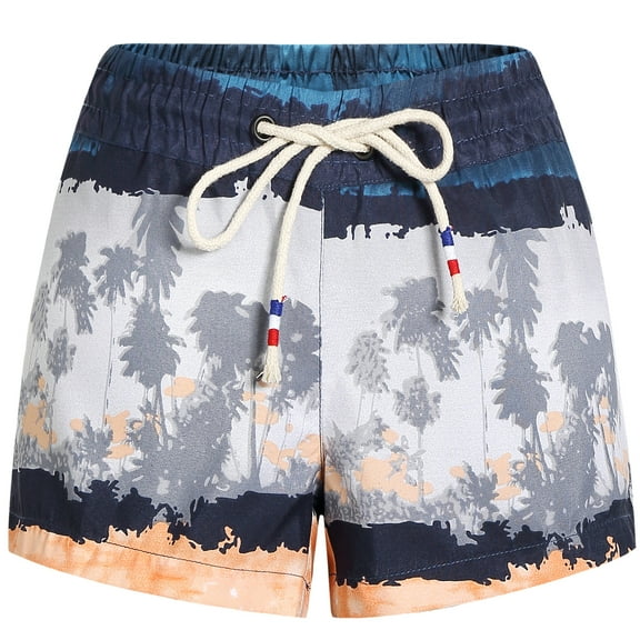 SSLR Womens Hawaiian Shorts Pants Quick Dry