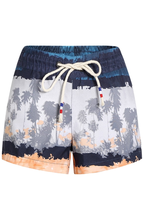 Womens Hawaiian Shorts Pants Quick Dry