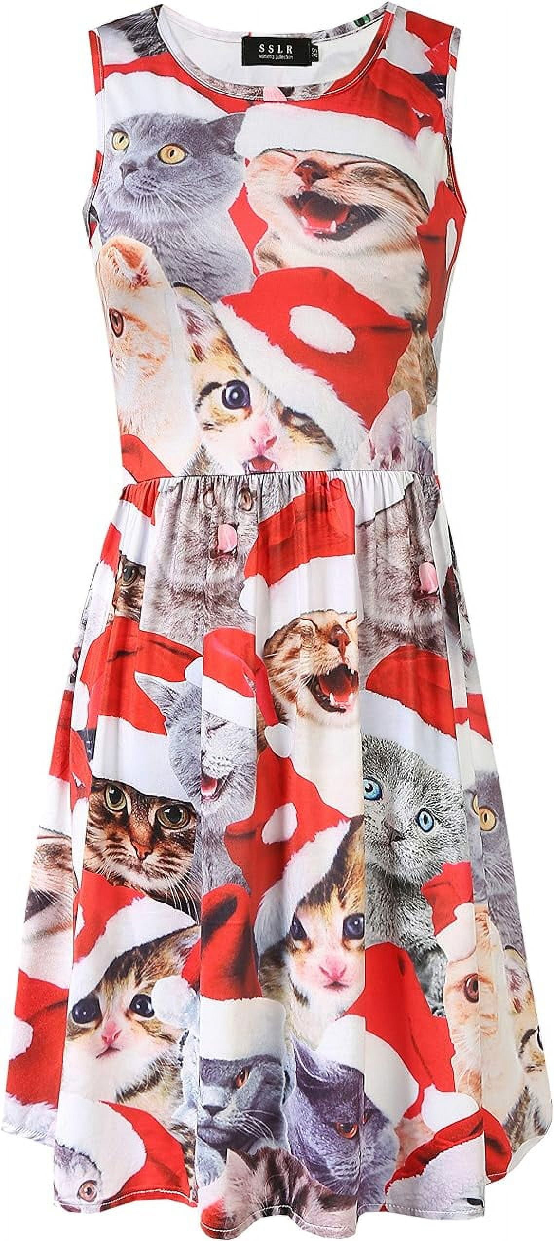 ugly christmas cat dress Amazon.com: Woman Yelling at a Cat Ugly X-mas Sweaters Funny Meme Dress  Sweatshirt : Clothing, Shoes & Jewelry