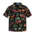thumbnail image 1 of SSLR Youth Big Boys Casual Button Down Shirt Short Sleeve Hawaiian Shirts for Boys, 1 of 7