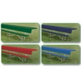 thumbnail image 1 of SSN BEPS08CN 7.5 ft. Players Bench with Shelf, Navy, 1 of 1