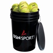 SSN Bucket with 2 Dozen 11 in. Softball