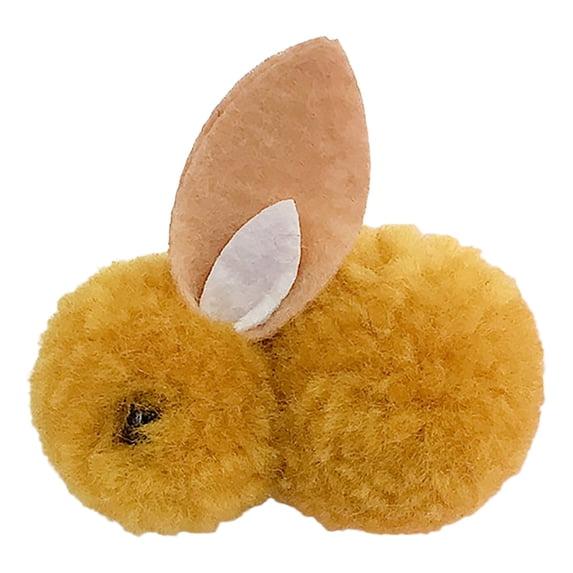 SSNTSY 1 PC 2.2" X 2.3" Plush Easter Bunny Miniature Stuffed Rabbit Tiny Bunny Toy Rabbit Plush Doll Soft Hanging Bunny Ornament for DIY Crafts Accessories Decorations Party Favors
