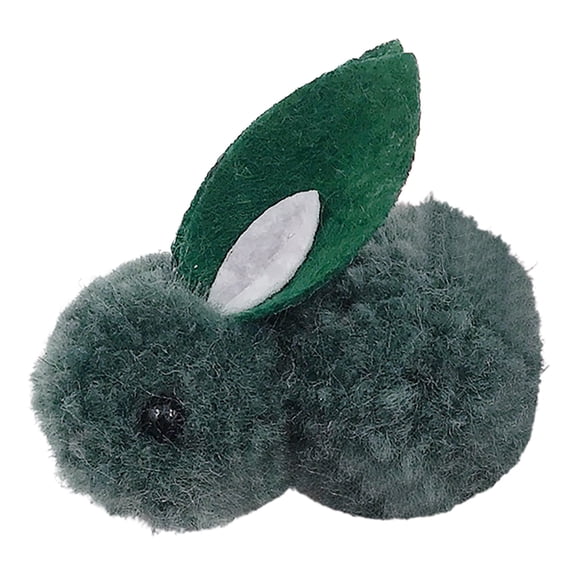 SSNTSY 1 PC 2.2" X 2.3" Plush Easter Bunny Miniature Stuffed Rabbit Tiny Bunny Toy Rabbit Plush Doll Soft Hanging Bunny Ornament for DIY Crafts Accessories Decorations Party Favors