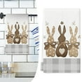 thumbnail image 1 of SSNTSY 1 PC Easter Kitchen Towel Happy Easter Dish Towel Farmhouse Bunny Rag Easter Decorative Tea Towel for Kitchen Housewarming 16" x 24", 1 of 8