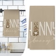 thumbnail image 1 of SSNTSY 1 PC Easter Kitchen Towel Happy Easter Dish Towel Farmhouse Bunny Rag Easter Decorative Tea Towel for Kitchen Housewarming 16" x 24", 1 of 8