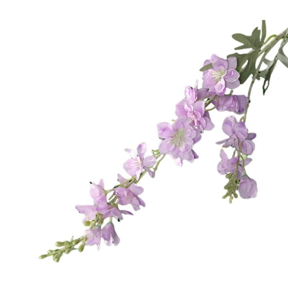 SSNTSY 13.5 inch Artificial Hyacinth Bouquet Long Stem Hyacinth Fake Flowers Branch Silk Hyacinth Faux Flowers for Home Office Wedding Decoration