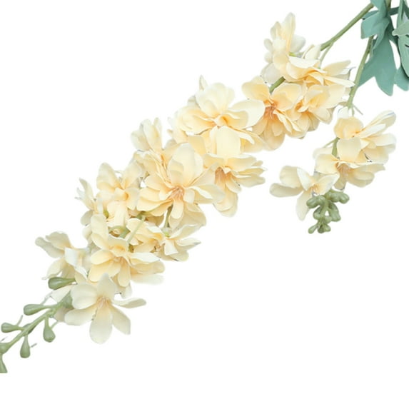 SSNTSY 13.5 inch Artificial Hyacinth Bouquet Long Stem Hyacinth Fake Flowers Branch Silk Hyacinth Faux Flowers for Home Office Wedding Decoration