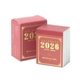 thumbnail image 1 of SSNTSY 2026 Mini Calendar Tear-Off Portable Agenda Pocket 2026 Planner Daily Schedules Notepad for Home Office 365 Sheets, 1 of 8