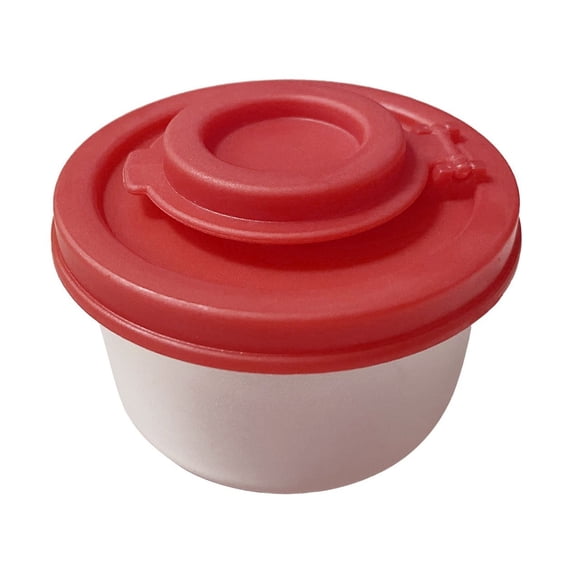 SSNTSY 2oz Mini Salt and Pepper Shaker Plastic Salt Shaker Spice Dispenser Airtight Pepper Container with Red Lid for Home Kitchen Dining Bar