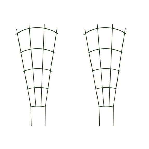 SSNTSY 2pcs 16" Plant Trellis Plant Support Plastic Climbing Plant Rack Potted Plant Cage for Clematis Vine Jasmine Support