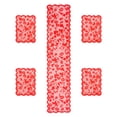 thumbnail image 1 of SSNTSY 5pcs Valentines Table Runner & Table Placemat Set Valentine Day Table Mat Lace Valentines Day Table Runner for Home Wedding Party, 1 of 7