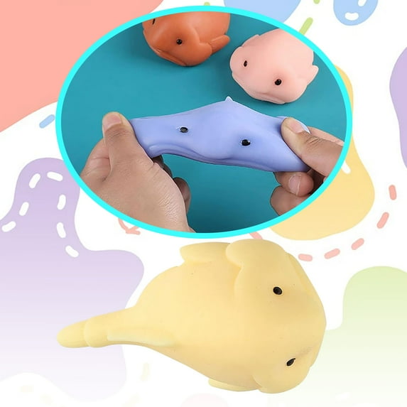 SSNTSY "Cute Clownfish Stress Relief Blobfish - TPR Material Vent Toy for Fun and Relaxation"