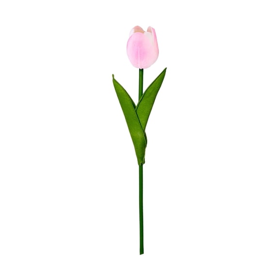 SSNTSY Elegant Tulip Arrangement, 13.4 inch - Artificial Silk Flower Centerpiece for Dining Table & Home Decor