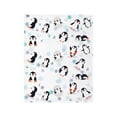 thumbnail image 1 of SSNTSY Penguin Blanket Fleece Throw Blanket Soft Plush Blanket 59 X 78.7 inch Washable Bedding for Home Office Couch Decor, 1 of 8