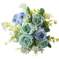 thumbnail image 1 of SSNTSY Peonies Artificial Flower, Silk Peonies Bouquets, Real Touch Peony Branches, 13" Faux Peony Flower with Stem for Wedding Party Table Centerpieces Floral Arrangement Home Kitchen Decor, 1 of 8
