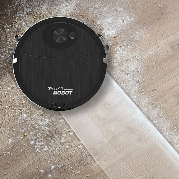 SSNTSY Robot Vacuum, 7in Small Cleaner Sweeping Robot, Automatic Vacuum Robot for Home, Dining, Bar, Office, Super Thin Quiet Cleanner for Hard Floors