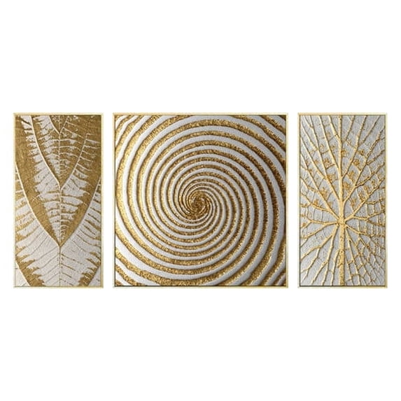 SSNTSY Set of 3 Abstract Geometric Painting Wall Decoration, Frameless Canvas Print, Modern Wall Art, Living Room Canvas, Hanging Pictures Painting for Living Room Bedroom Home Decoration
