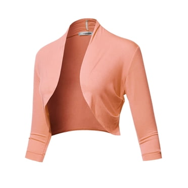 Bolero viola scintillante – taglie forti