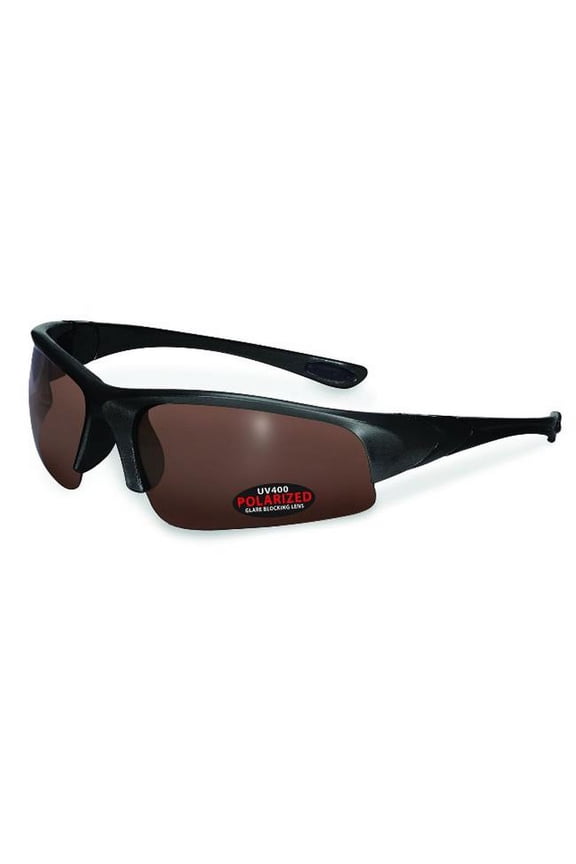 Chewuch Polarized Glasses, Black Frame, Bronze Lens