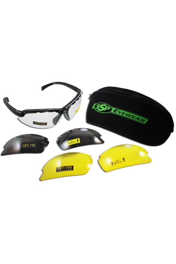 Top Focal Assorted Interchangeable Shooting Glasses w/ 1.75 Magnific