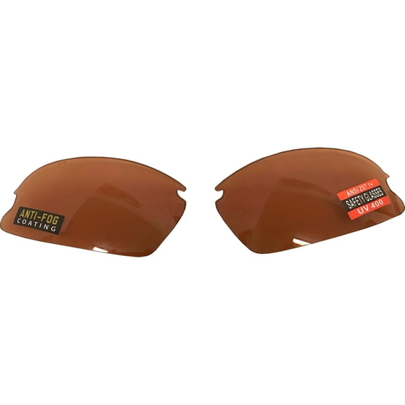SSP Eyewear Denial Replacement Lens, 3.00, Bronze Lens