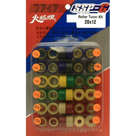 SSP-G 20x12 Roller Weight Tuning Kit