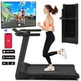 thumbnail image 1 of SSPHPPLIE 3HP Folding Treadmill for Home, APP Control , 300LB Walking Pad Running Data Analysis(Red), 1 of 6