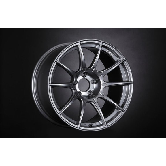 SSR GTX01 18x9.5 5x114.3 22mm Offset Dark Silver Wheel Evo 8 9 X / G35 / 350z / 370z