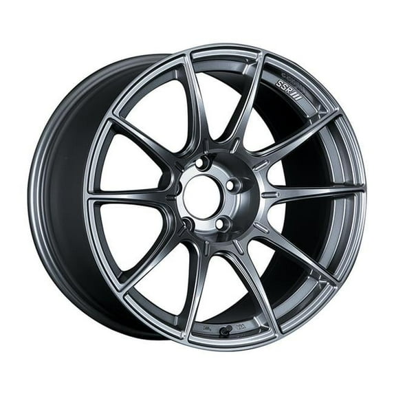 SSR Wheels XA18105 Plus 2205GDK GTX01 18 x 10.5 5 x 114.3 22 mm Offset Dark Silver Wheel G35-350Z-370Z
