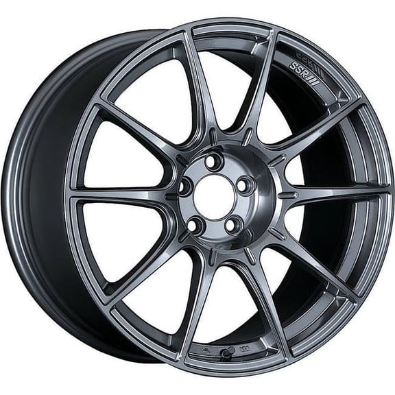SSR XA18850-4405GDK GTX01 18 x 8.5 5 x 114.3 44 mm Offset Wheel, Dark Silver