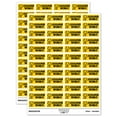 thumbnail image 1 of SSSSuper Super Work Snake Teacher Student School Sticker Set - Yellow - Gloss Finish - 1.25" Mini, 1 of 7