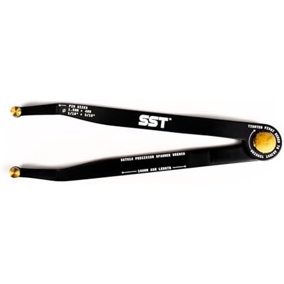 SST - Precision Spanner Wrench  For Obscure Hardware & Fasteners  Includes 12 Metric & Imperial Steel Pin Sizes  Adjustable Tension  160mm Arm  180 Movement  With Storage Case$$