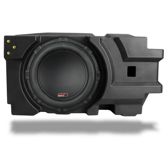 SSV Works DF-US10V Loaded V-series 500 Watt RMS Front Or Rear Under-seat 10" Sub Enclosure Compatible with Defender And Defender Max