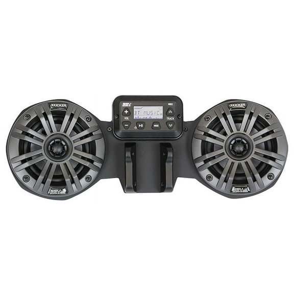 SSV Works RKR-2K Front Fairing 4" Speakers+Bluetooth Receiver For CAN-AM RYKER