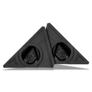 SSV Works SS-F68U Polaris Slingshot 8 and 6.5 Front Speaker Pods- Unloaded