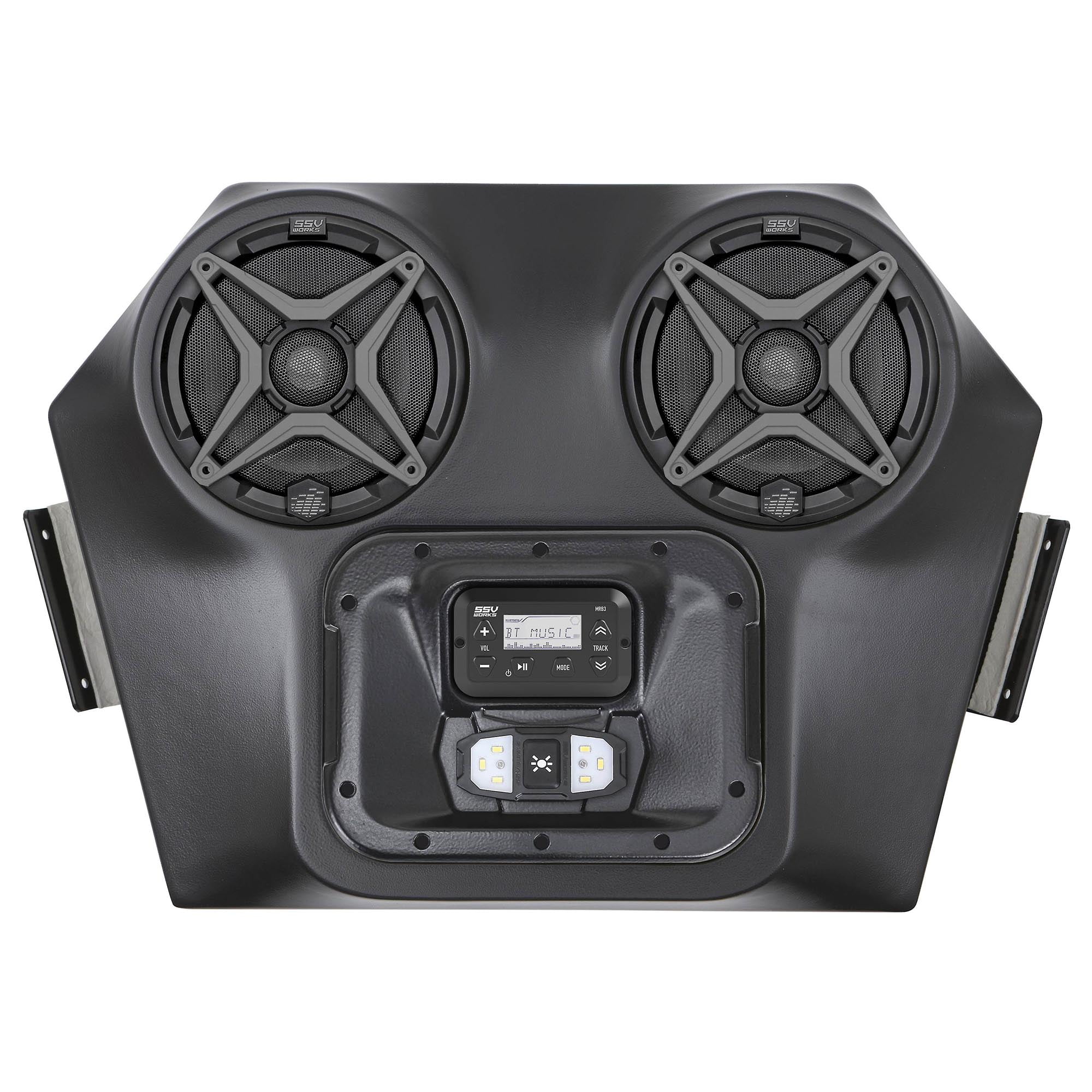Soundproofing Rzr 800 SSV Works WP3-RZOA Polaris RZR 570/800/900 2 Speaker Overhead Weather ...