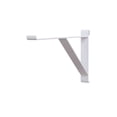 thumbnail image 1 of SSWBasics 12 inch White Contemporary Shelf Bracket for Wire Grid - Set of 3, 1 of 1