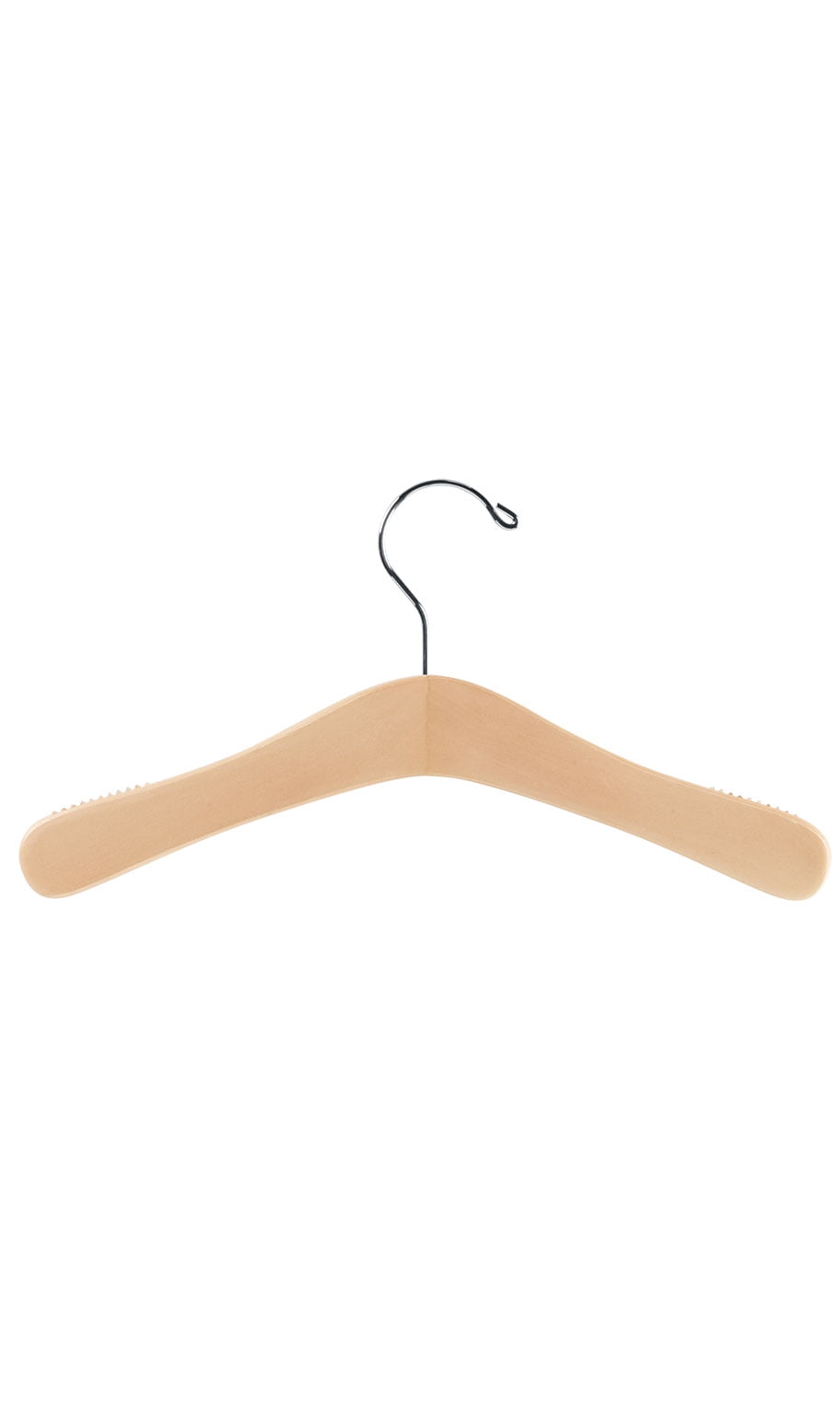 SSWBasics 12 inch Wood Children's Dress Hangers